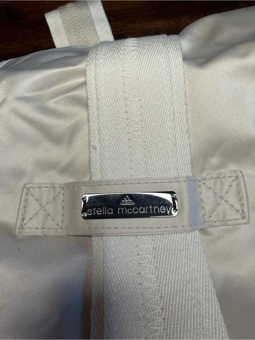 Adidas by Stella McCartney Utility Backpack Ivory Cream GUC